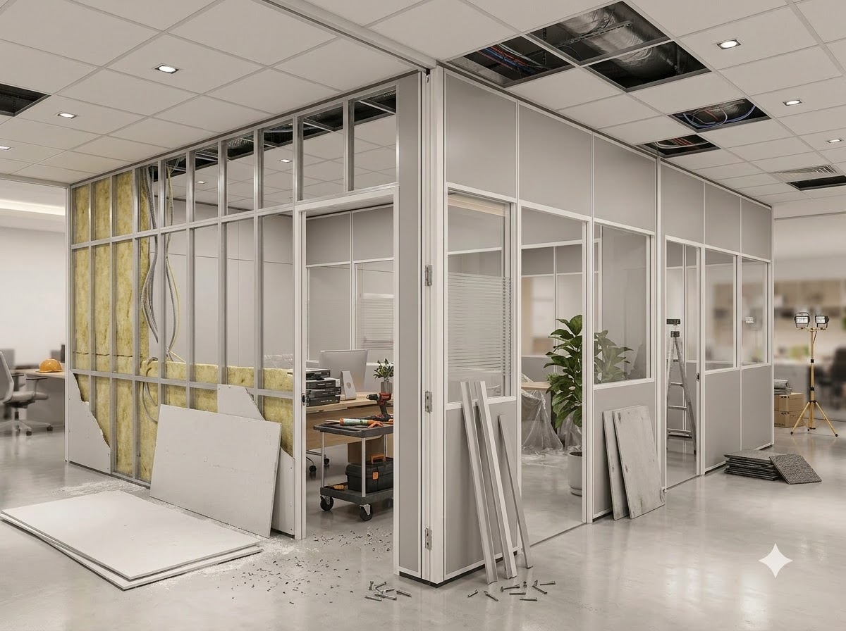 Gypsum Partition