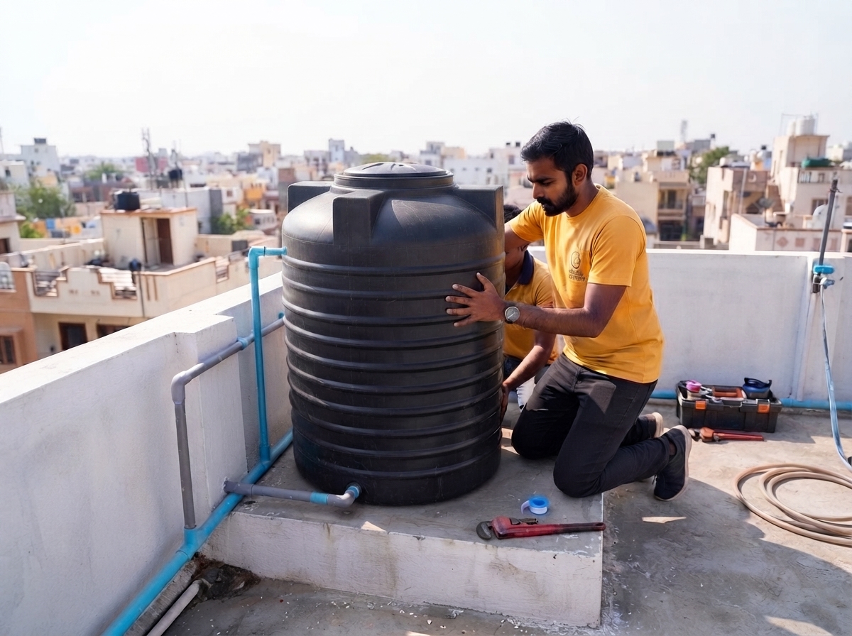 Water Tank Installation